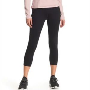 Z By Zella High Waist Daily Pocket Crop Leggings